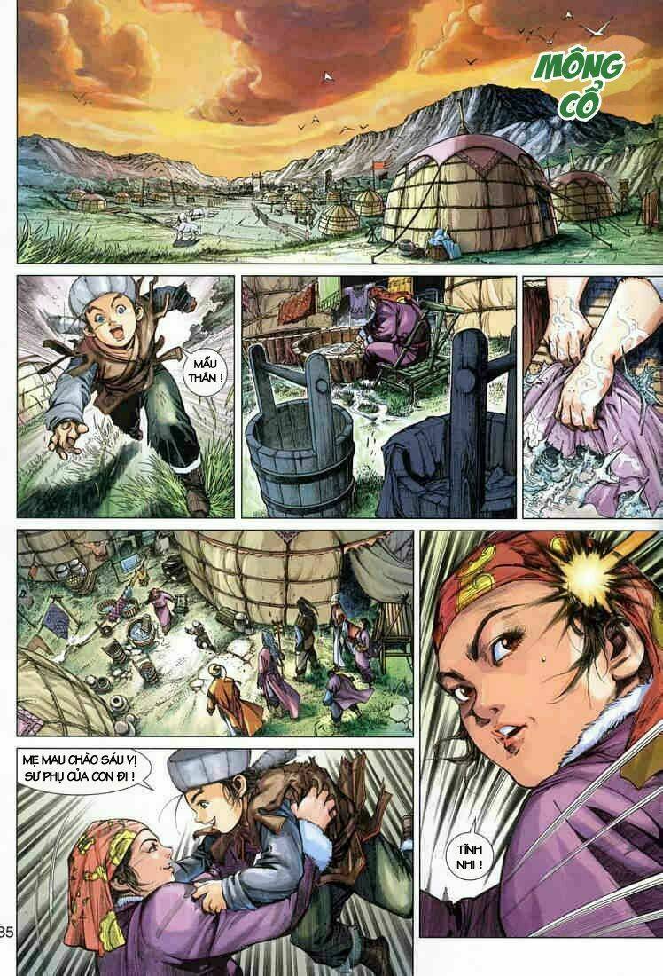 Truyện Tranh Anh Hùng Xạ Điêu - Manhua trang 77