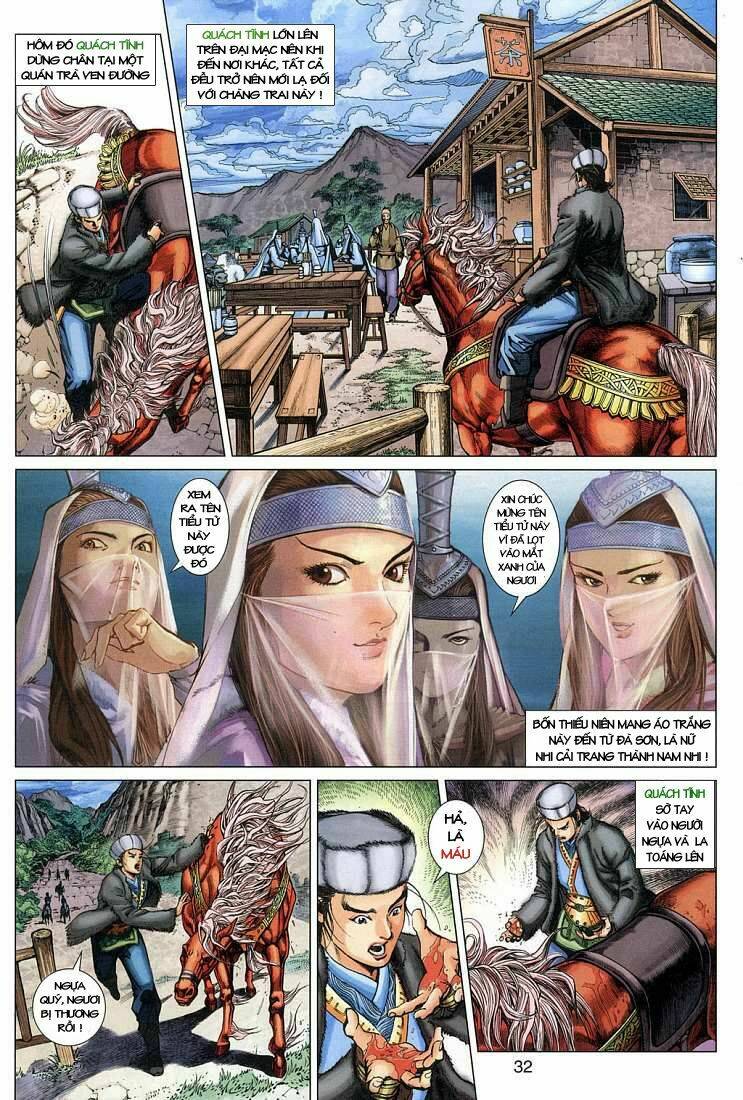 Truyện Tranh Anh Hùng Xạ Điêu - Manhua trang 152