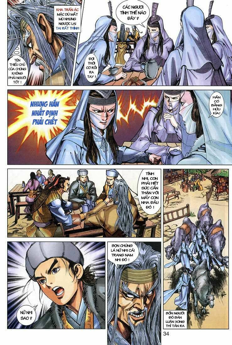 Truyện Tranh Anh Hùng Xạ Điêu - Manhua trang 154