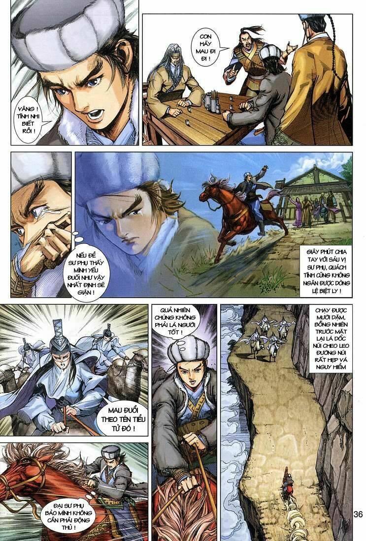 Truyện Tranh Anh Hùng Xạ Điêu - Manhua trang 156