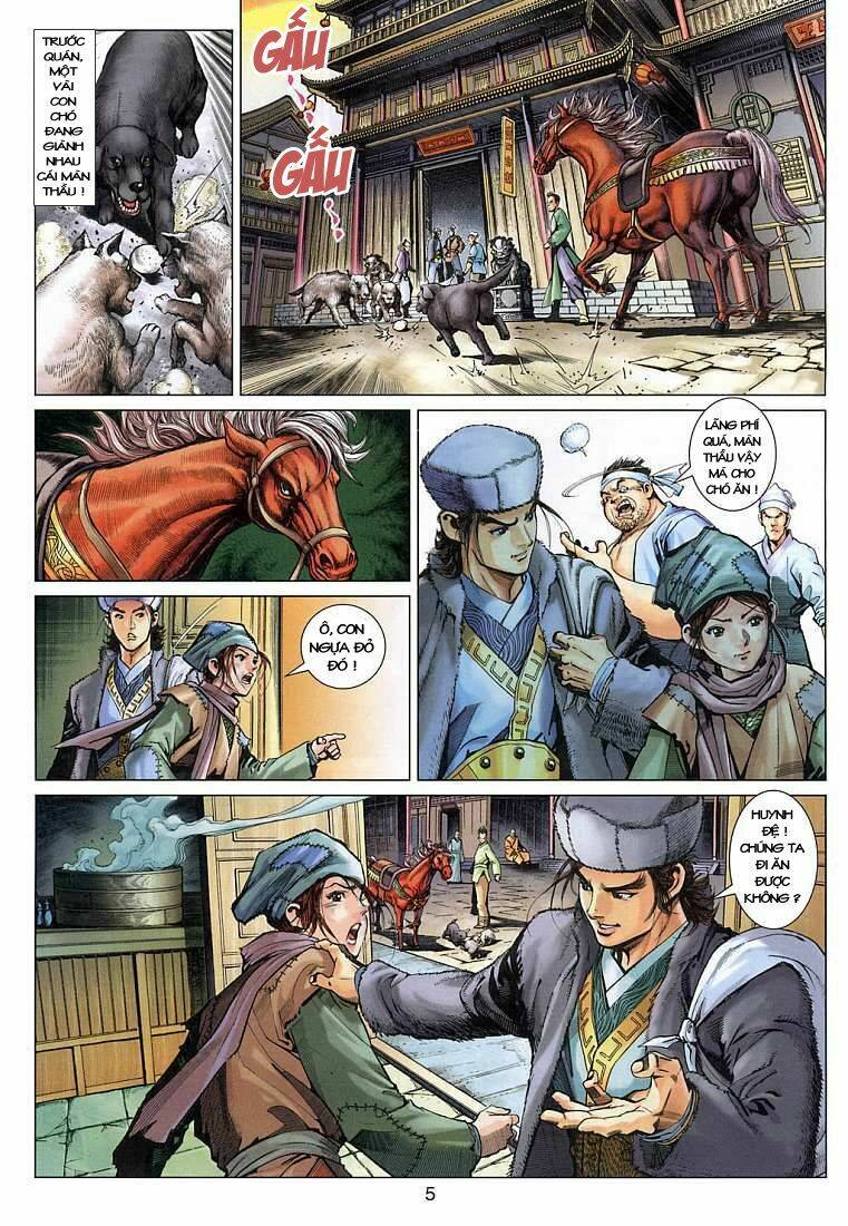 Truyện Tranh Anh Hùng Xạ Điêu - Manhua trang 166