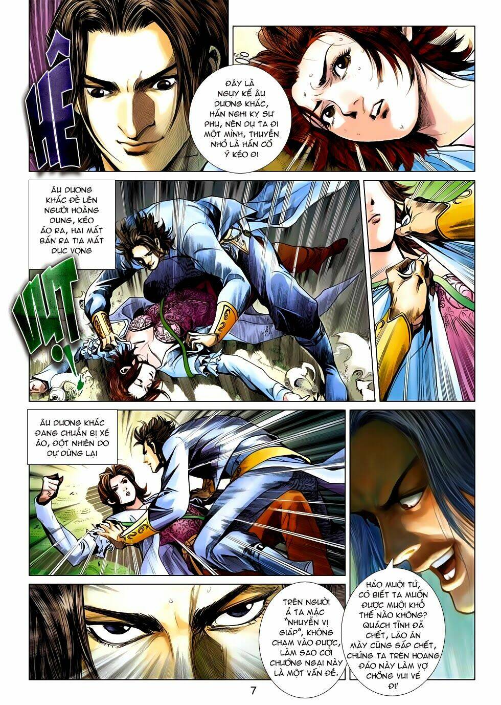 Truyện Tranh Anh Hùng Xạ Điêu - Manhua trang 1745