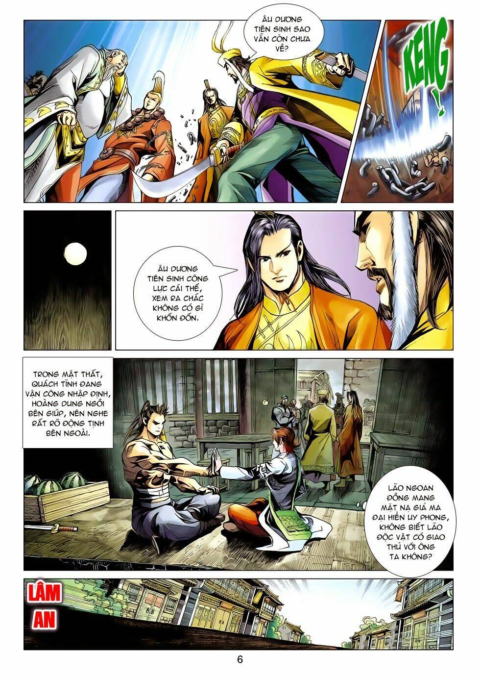 Truyện Tranh Anh Hùng Xạ Điêu - Manhua trang 1911