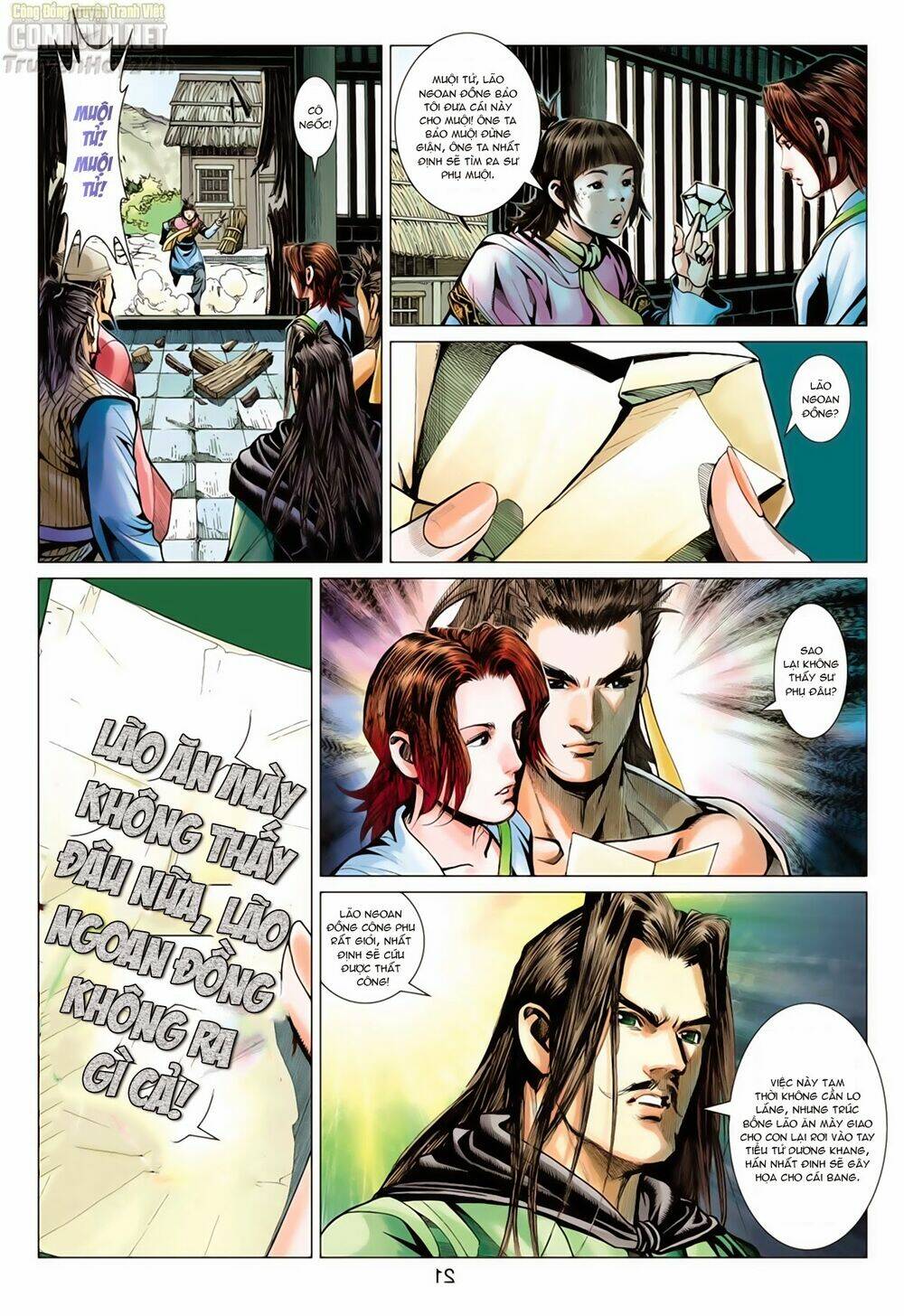 Truyện Tranh Anh Hùng Xạ Điêu - Manhua trang 2095