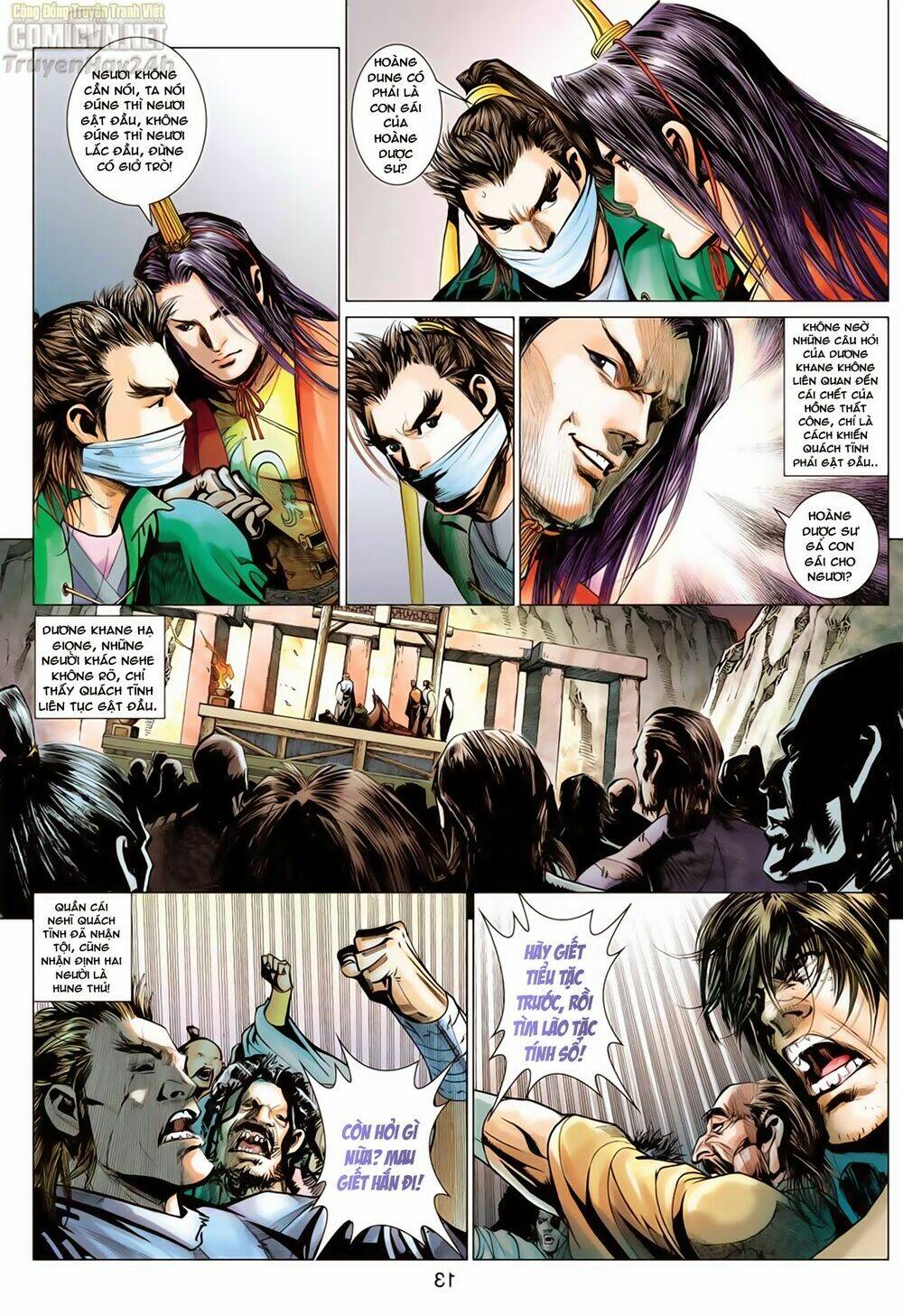 Truyện Tranh Anh Hùng Xạ Điêu - Manhua trang 2155