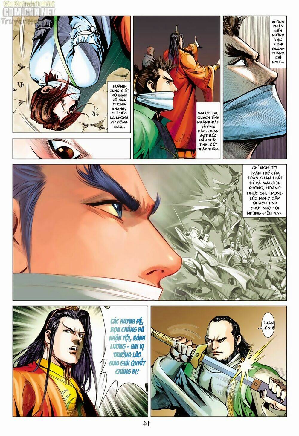 Truyện Tranh Anh Hùng Xạ Điêu - Manhua trang 2156