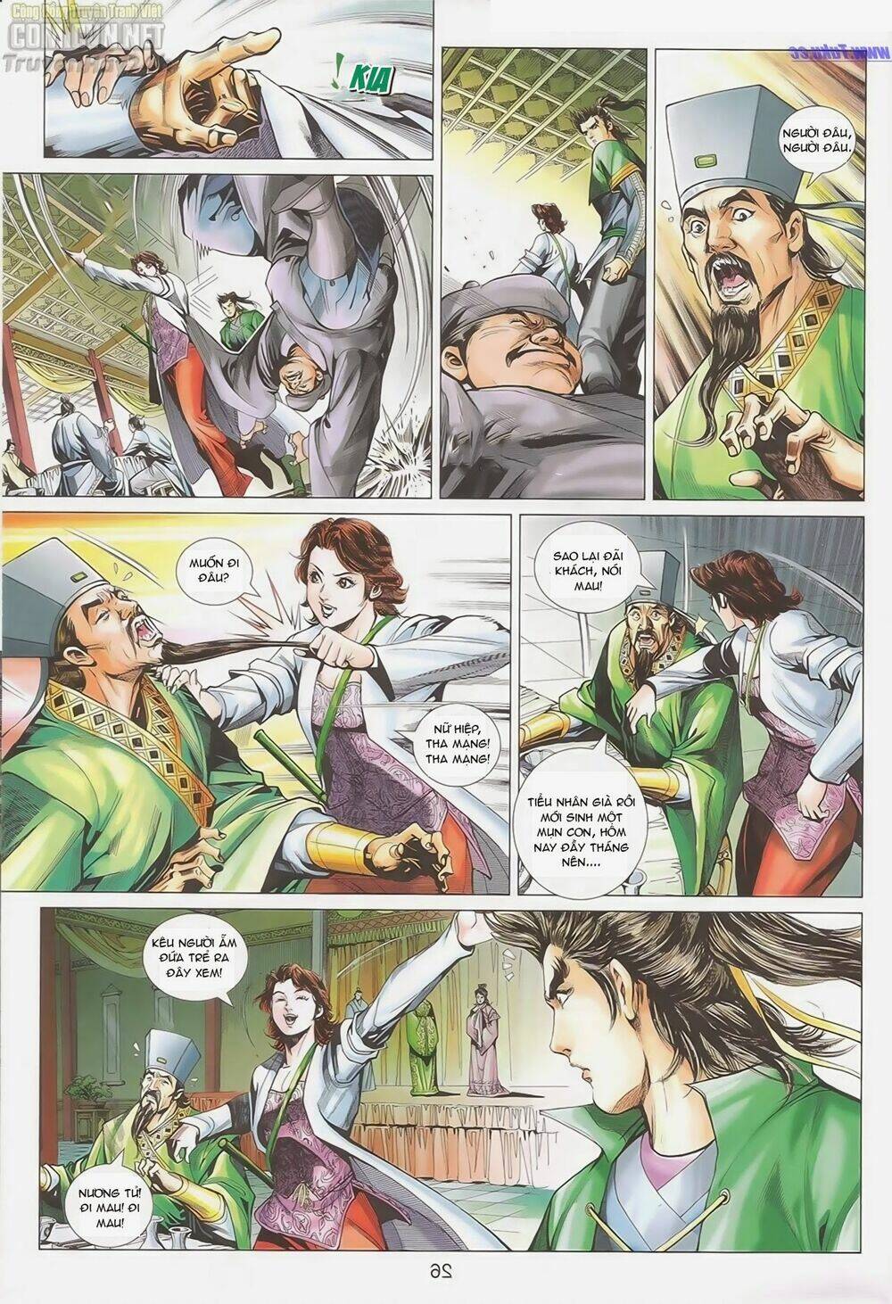 Truyện Tranh Anh Hùng Xạ Điêu - Manhua trang 2693