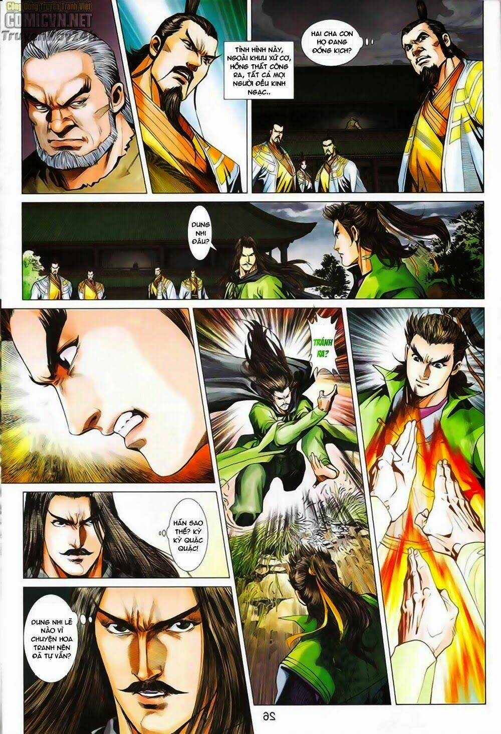 Truyện Tranh Anh Hùng Xạ Điêu - Manhua trang 2829