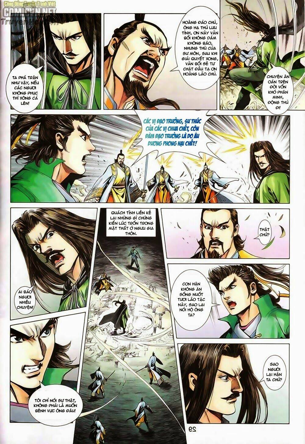 Truyện Tranh Anh Hùng Xạ Điêu - Manhua trang 2832