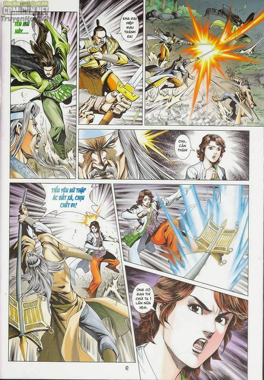 Truyện Tranh Anh Hùng Xạ Điêu - Manhua trang 2846