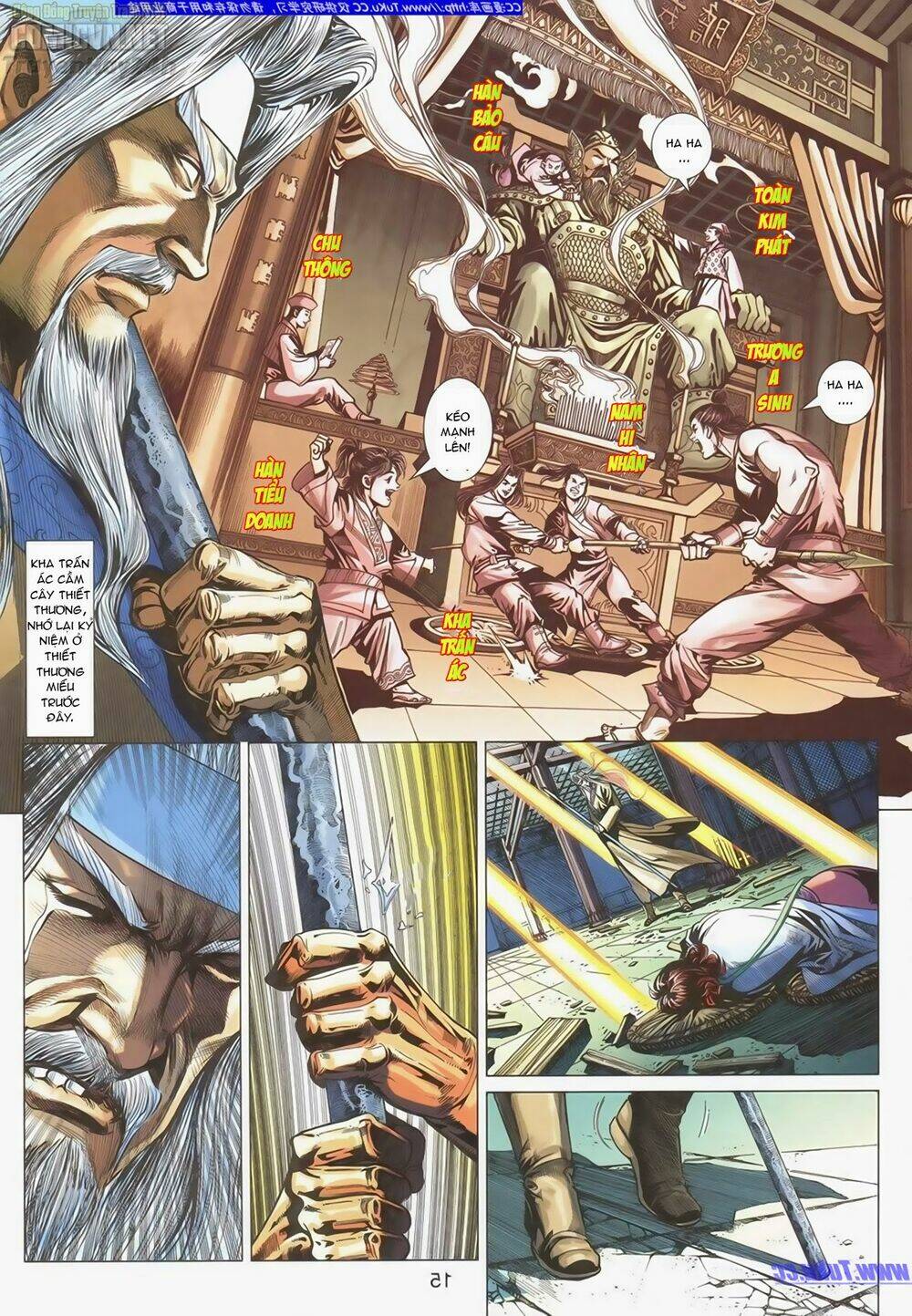 Truyện Tranh Anh Hùng Xạ Điêu - Manhua trang 2916