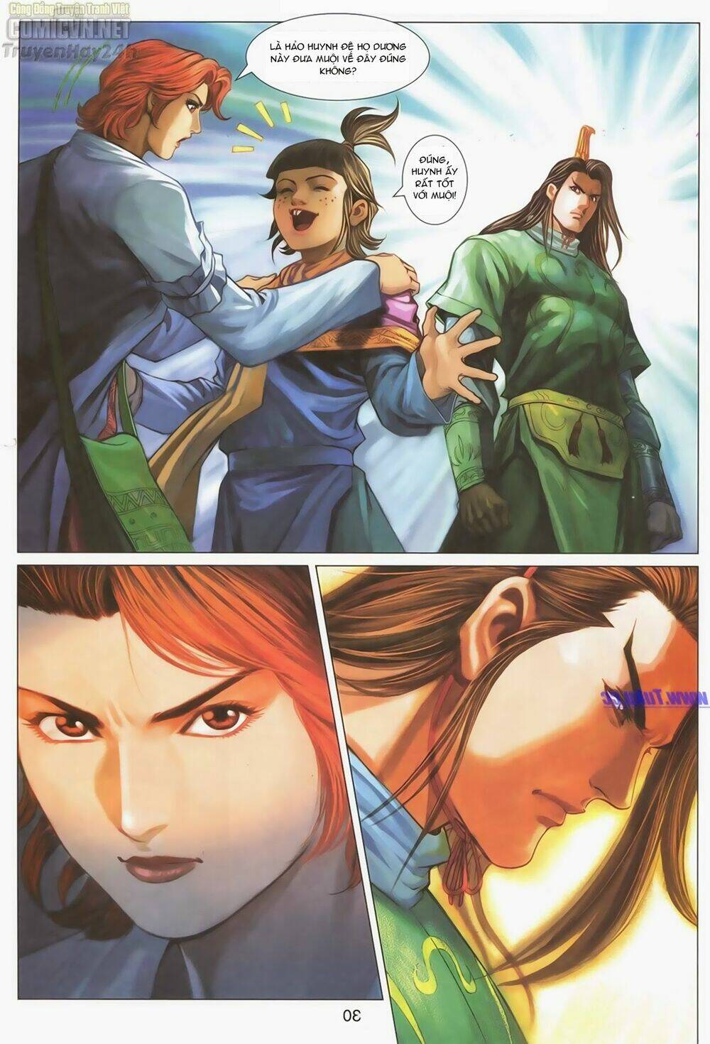 Truyện Tranh Anh Hùng Xạ Điêu - Manhua trang 2931