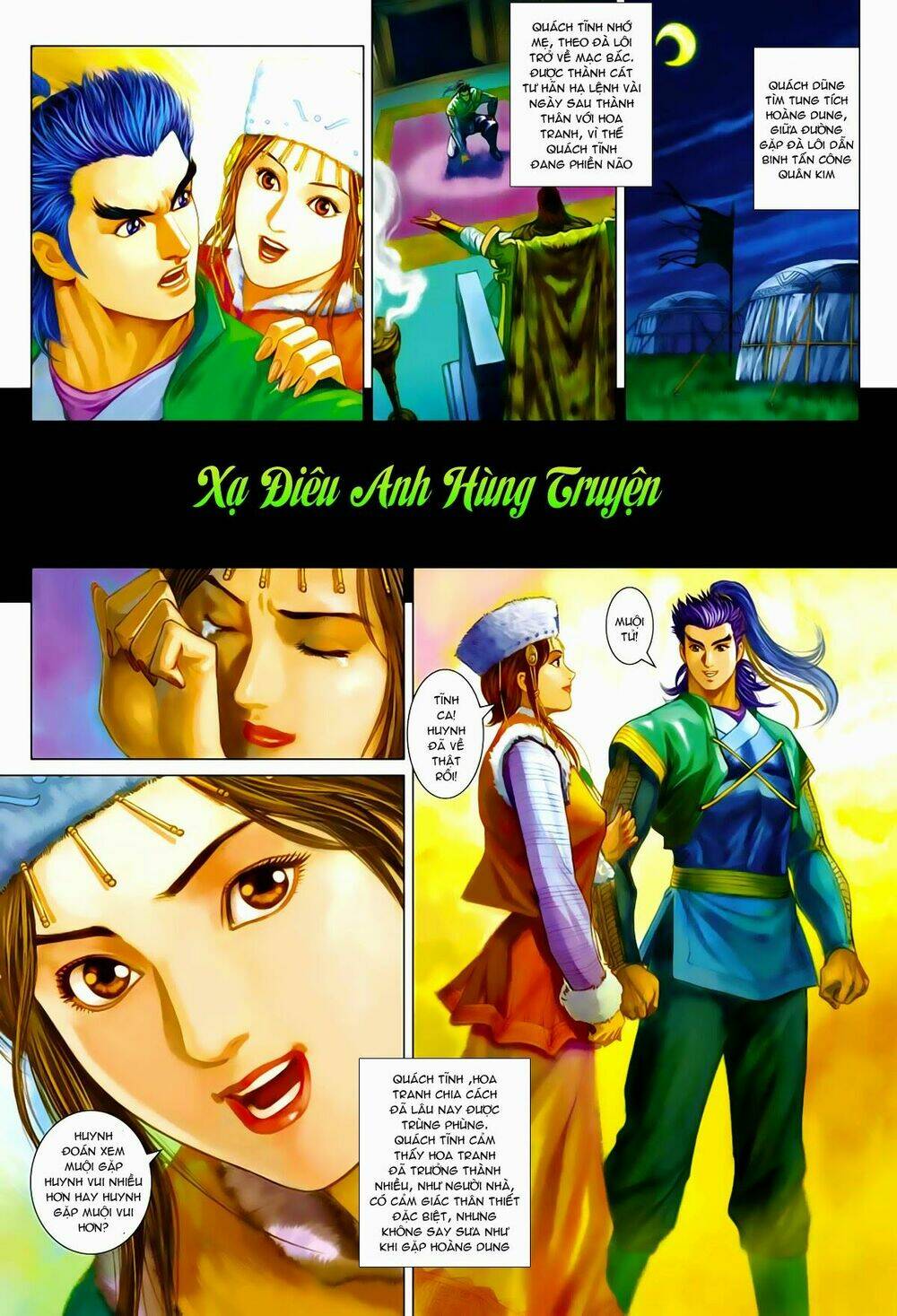 Truyện Tranh Anh Hùng Xạ Điêu - Manhua trang 3000