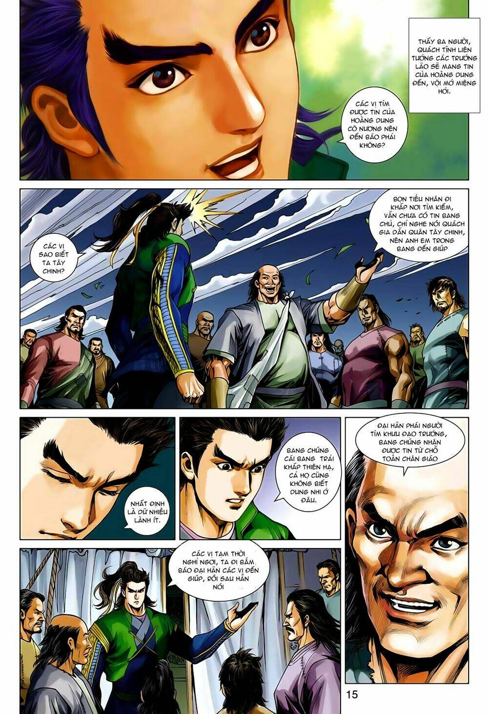 Truyện Tranh Anh Hùng Xạ Điêu - Manhua trang 3013