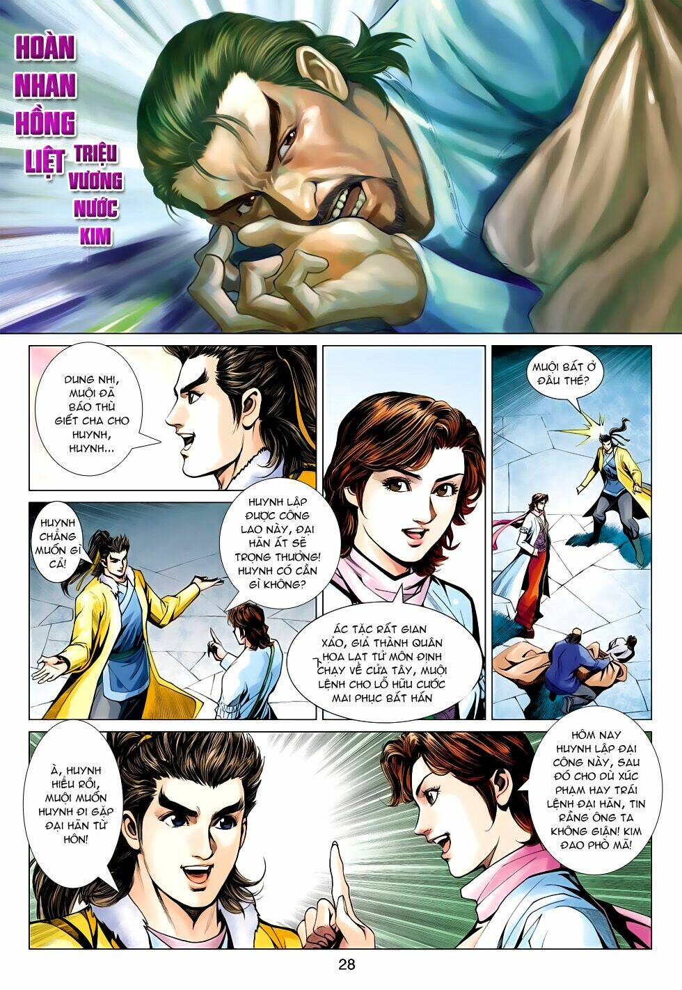 Truyện Tranh Anh Hùng Xạ Điêu - Manhua trang 3122