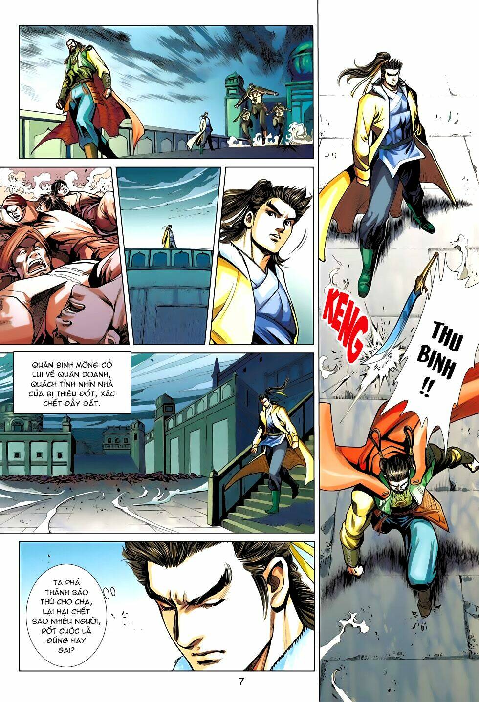 Truyện Tranh Anh Hùng Xạ Điêu - Manhua trang 3134