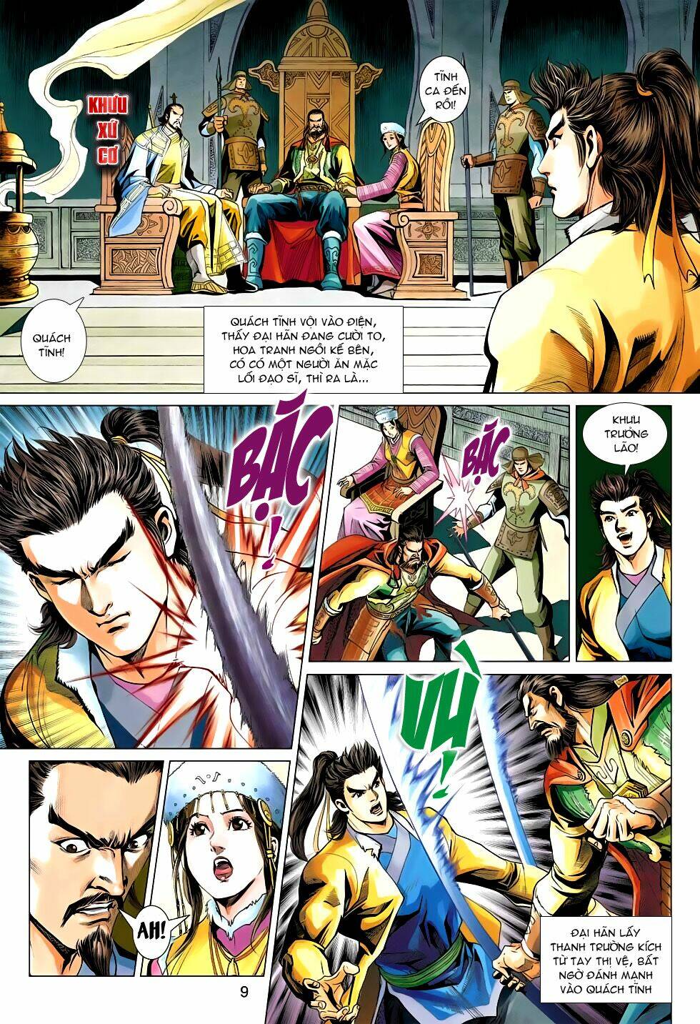 Truyện Tranh Anh Hùng Xạ Điêu - Manhua trang 3136