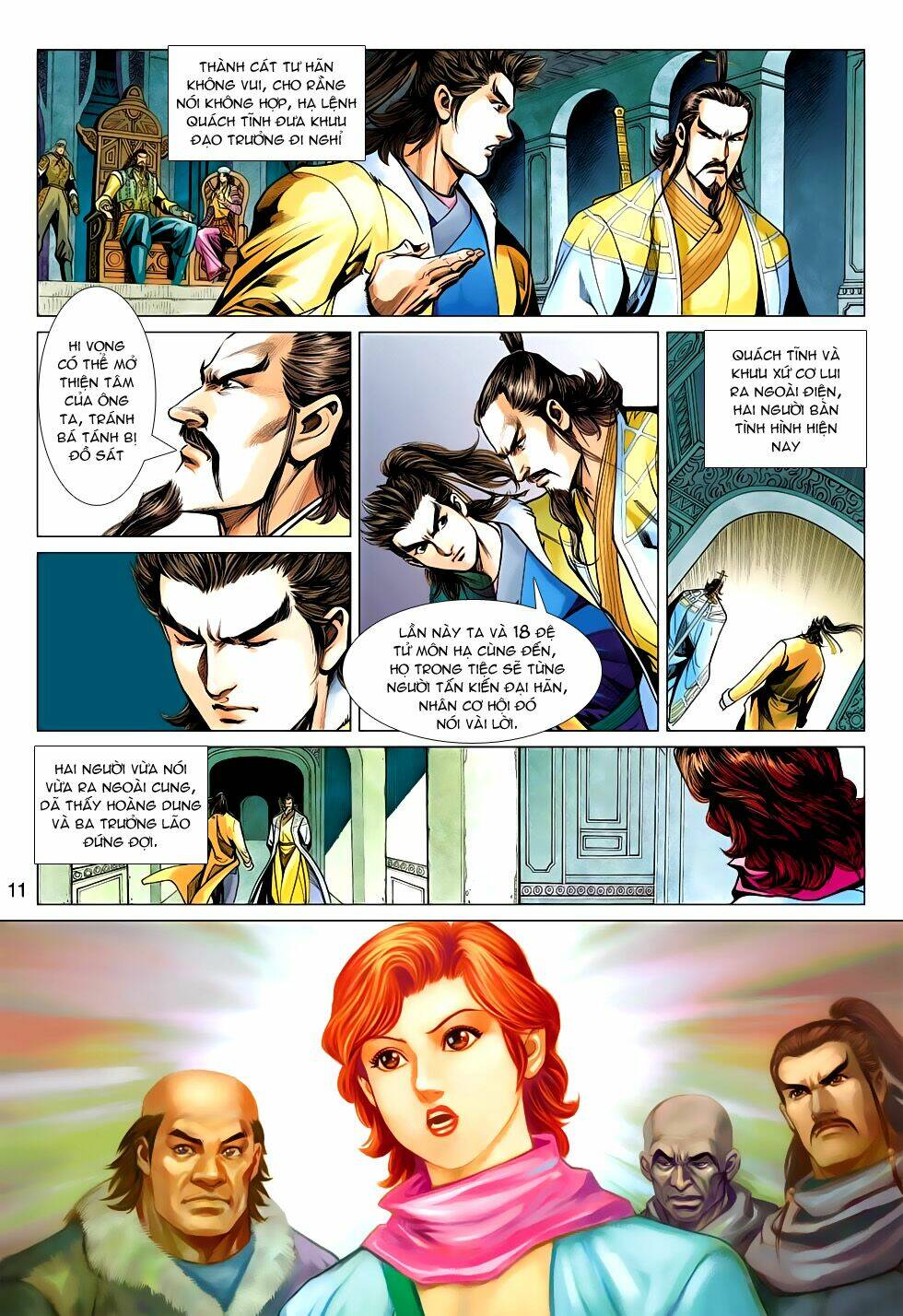 Truyện Tranh Anh Hùng Xạ Điêu - Manhua trang 3138