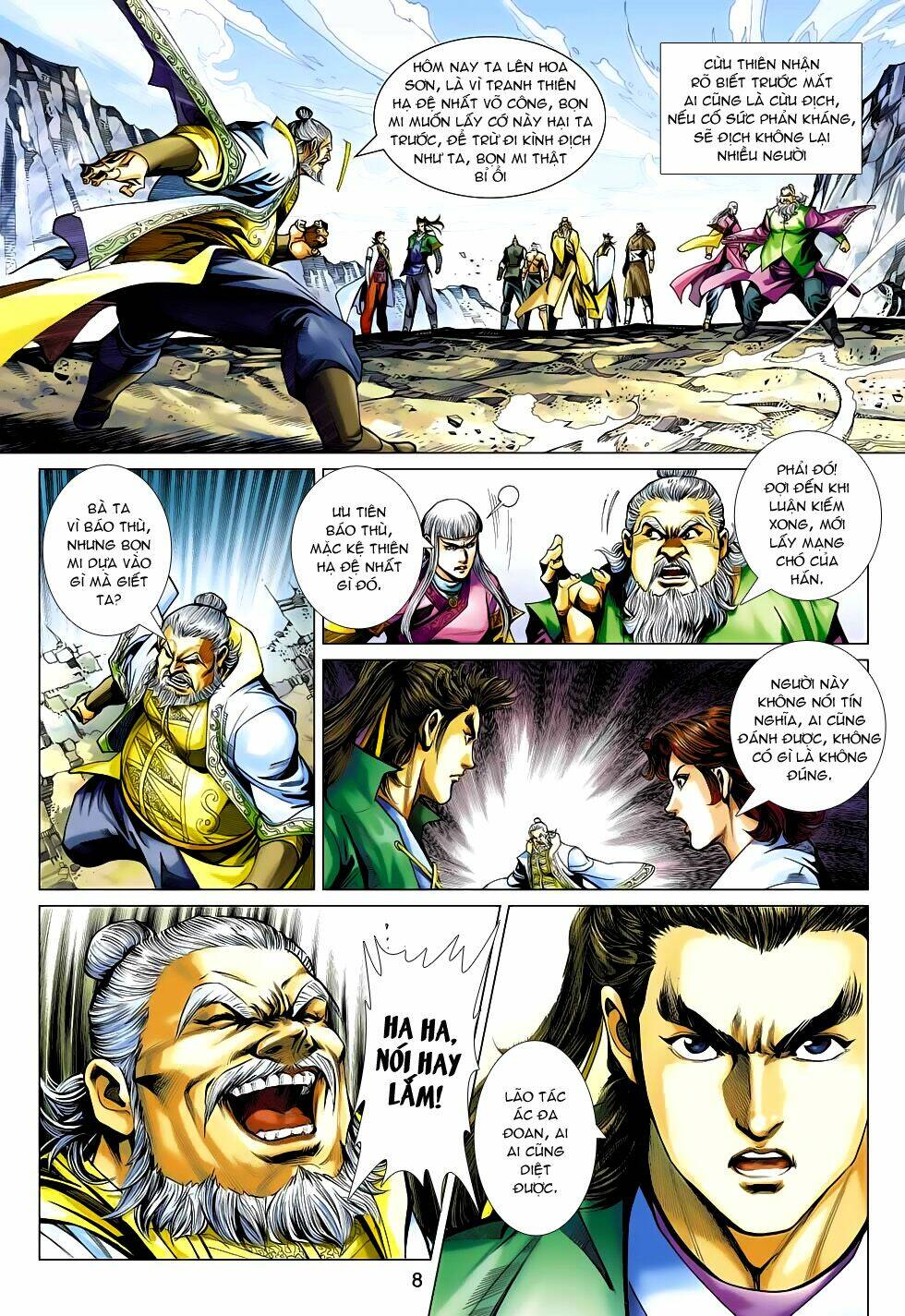 Truyện Tranh Anh Hùng Xạ Điêu - Manhua trang 3235