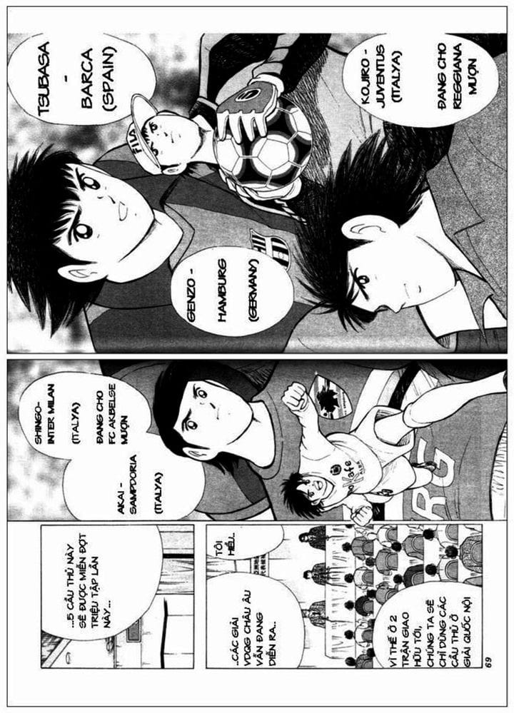 Truyện Tranh Tsubasa - Giấc Mơ Hoàng Kim trang 8
