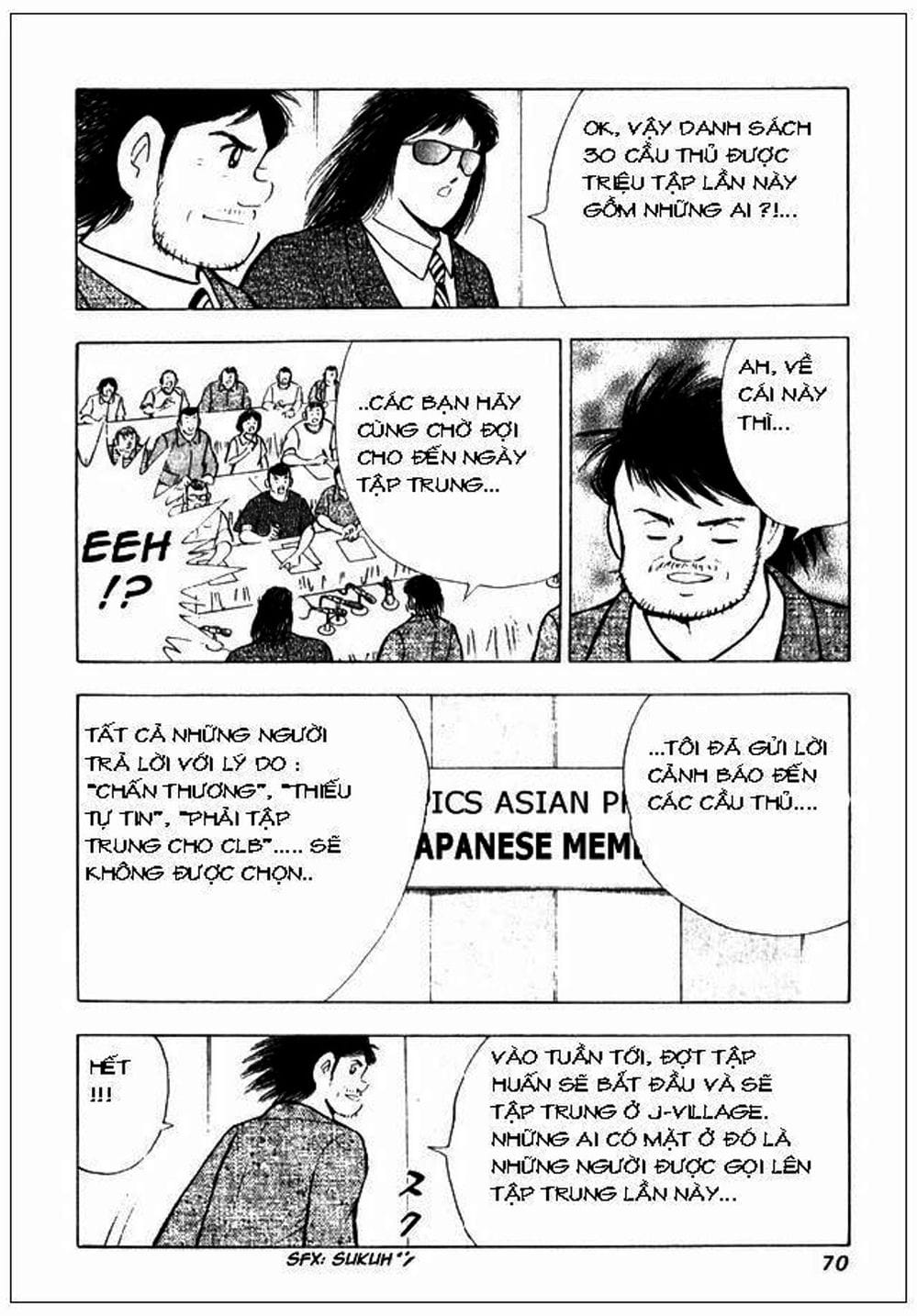 Truyện Tranh Tsubasa - Giấc Mơ Hoàng Kim trang 9