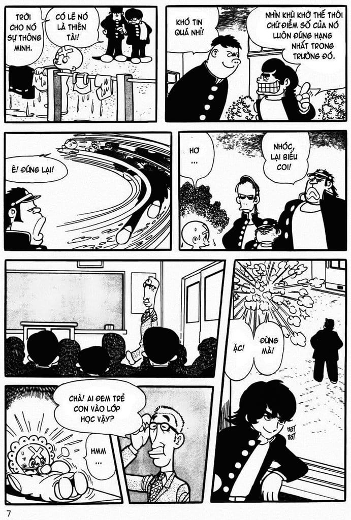 Truyện Tranh Cậu Bé Ba Mắt - Mitsume Ga Tooru trang 5
