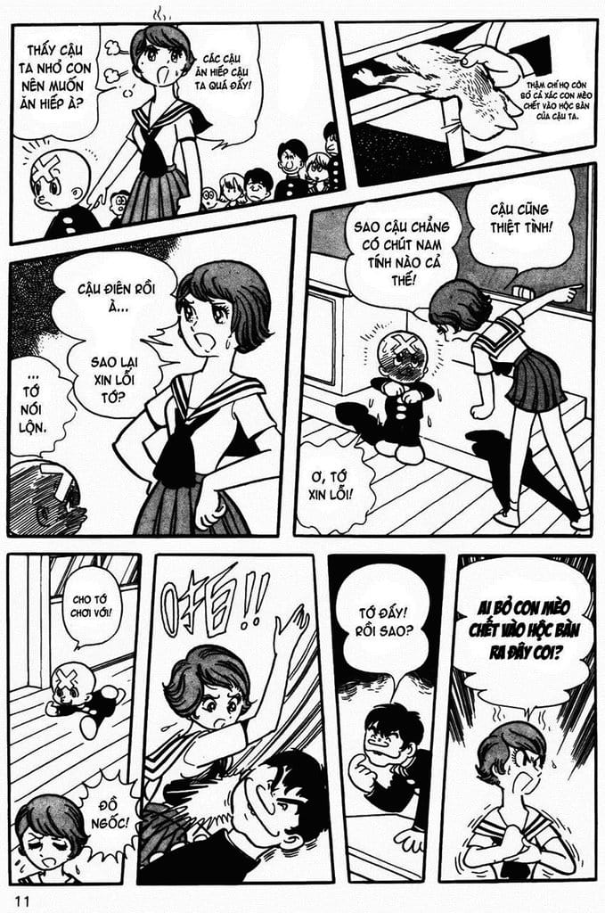 Truyện Tranh Cậu Bé Ba Mắt - Mitsume Ga Tooru trang 9