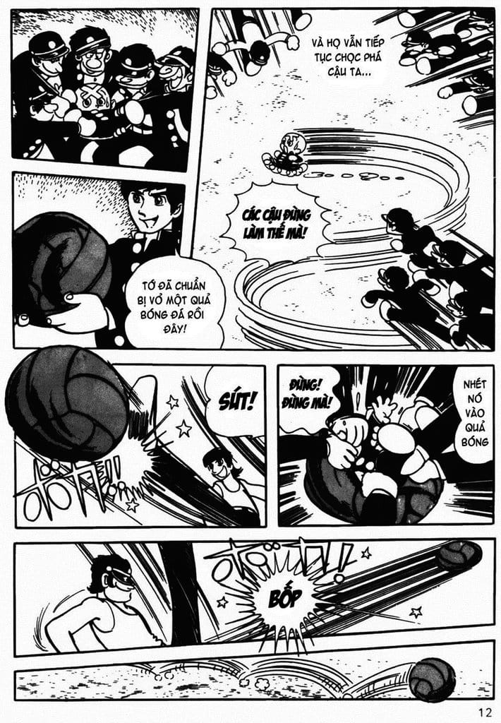 Truyện Tranh Cậu Bé Ba Mắt - Mitsume Ga Tooru trang 10