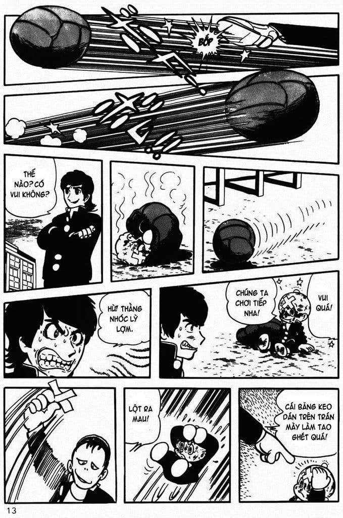 Truyện Tranh Cậu Bé Ba Mắt - Mitsume Ga Tooru trang 11
