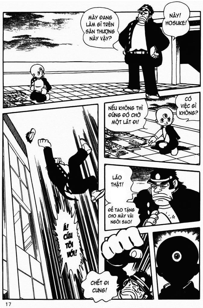 Truyện Tranh Cậu Bé Ba Mắt - Mitsume Ga Tooru trang 15