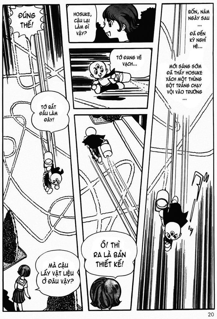 Truyện Tranh Cậu Bé Ba Mắt - Mitsume Ga Tooru trang 18