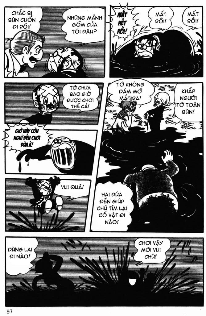 Truyện Tranh Cậu Bé Ba Mắt - Mitsume Ga Tooru trang 876