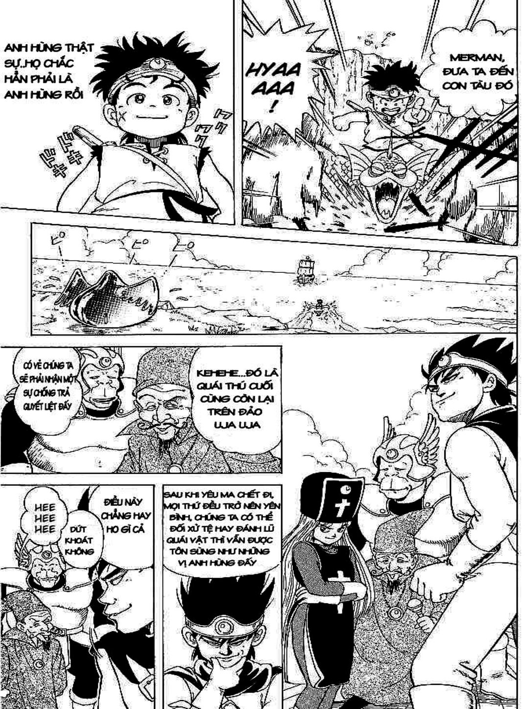 Truyện Tranh Dấu Ấn Rồng Thiêng - Dragon Quest trang 11