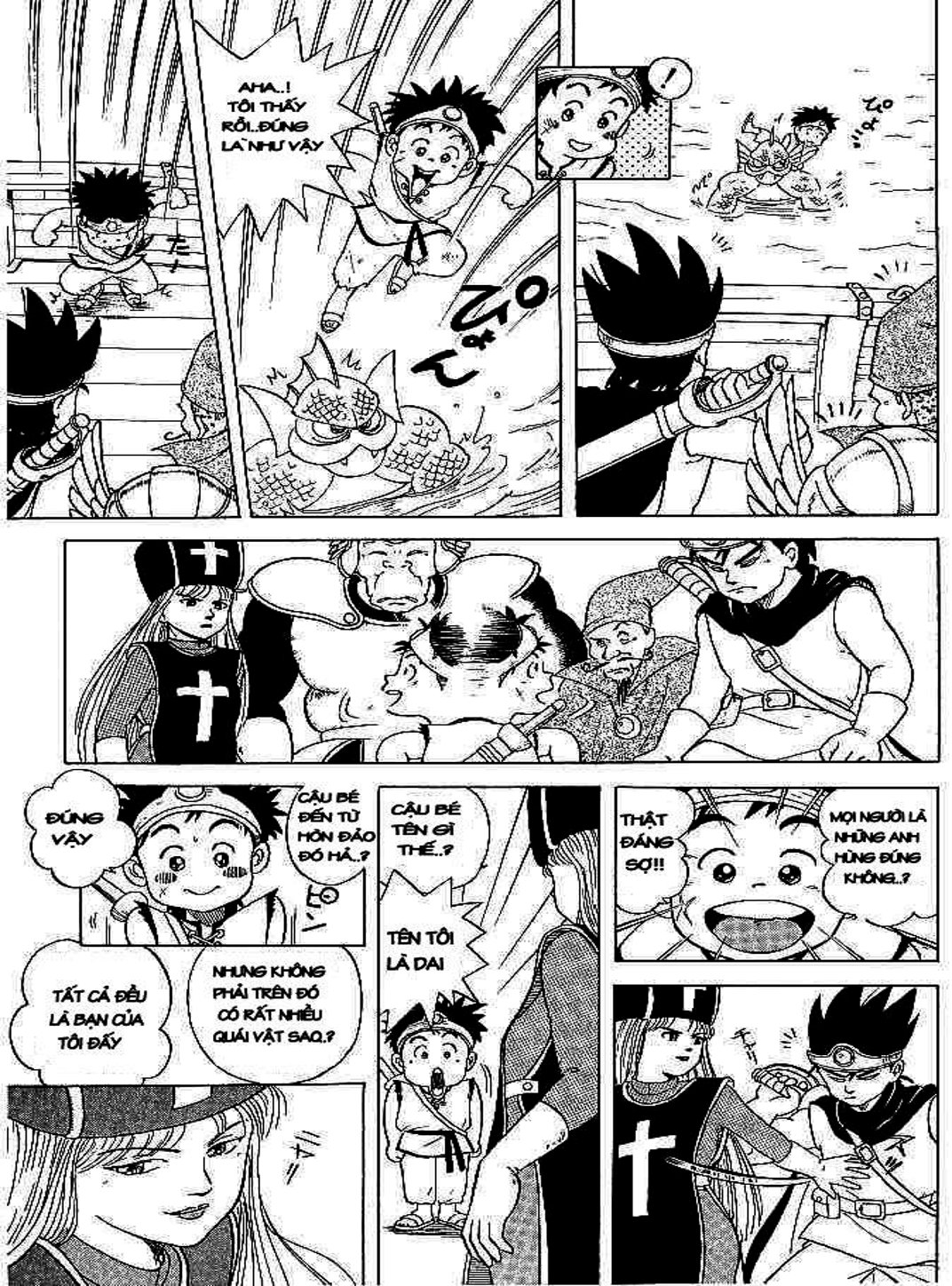 Truyện Tranh Dấu Ấn Rồng Thiêng - Dragon Quest trang 13