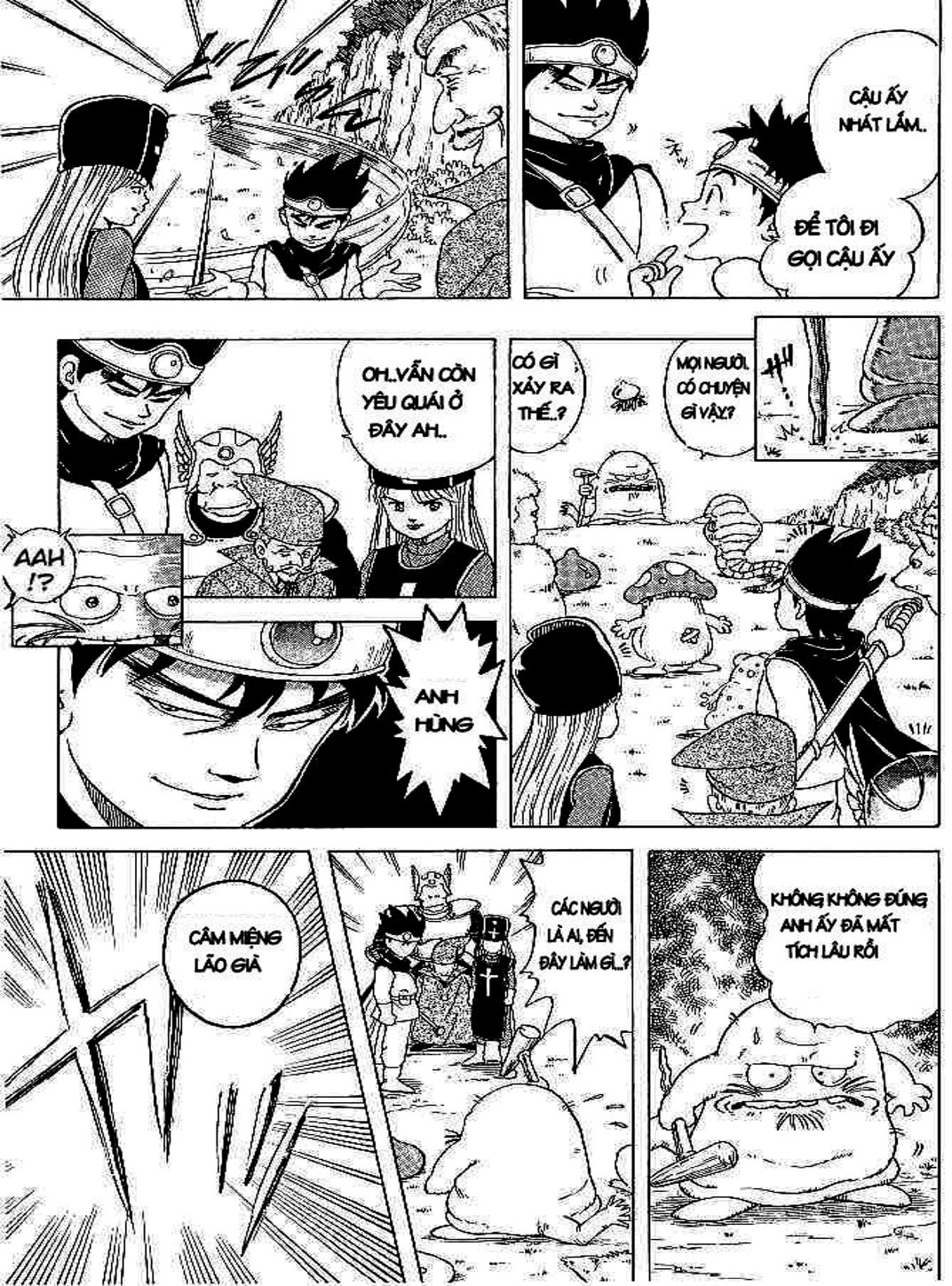 Truyện Tranh Dấu Ấn Rồng Thiêng - Dragon Quest trang 17