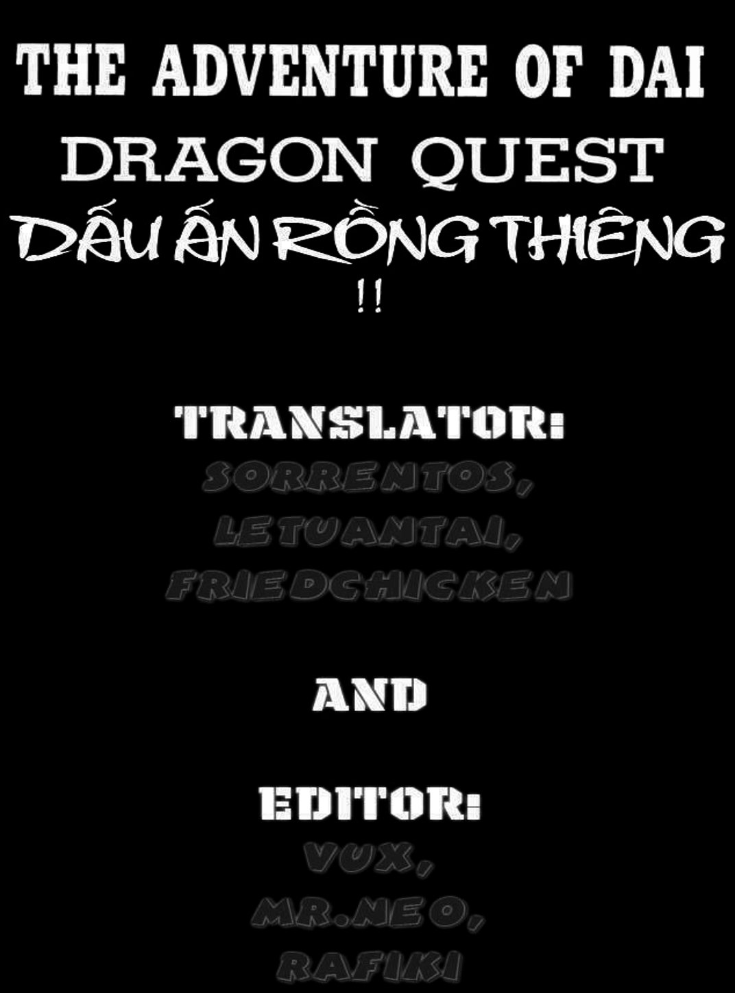 Truyện Tranh Dấu Ấn Rồng Thiêng - Dragon Quest trang 6830