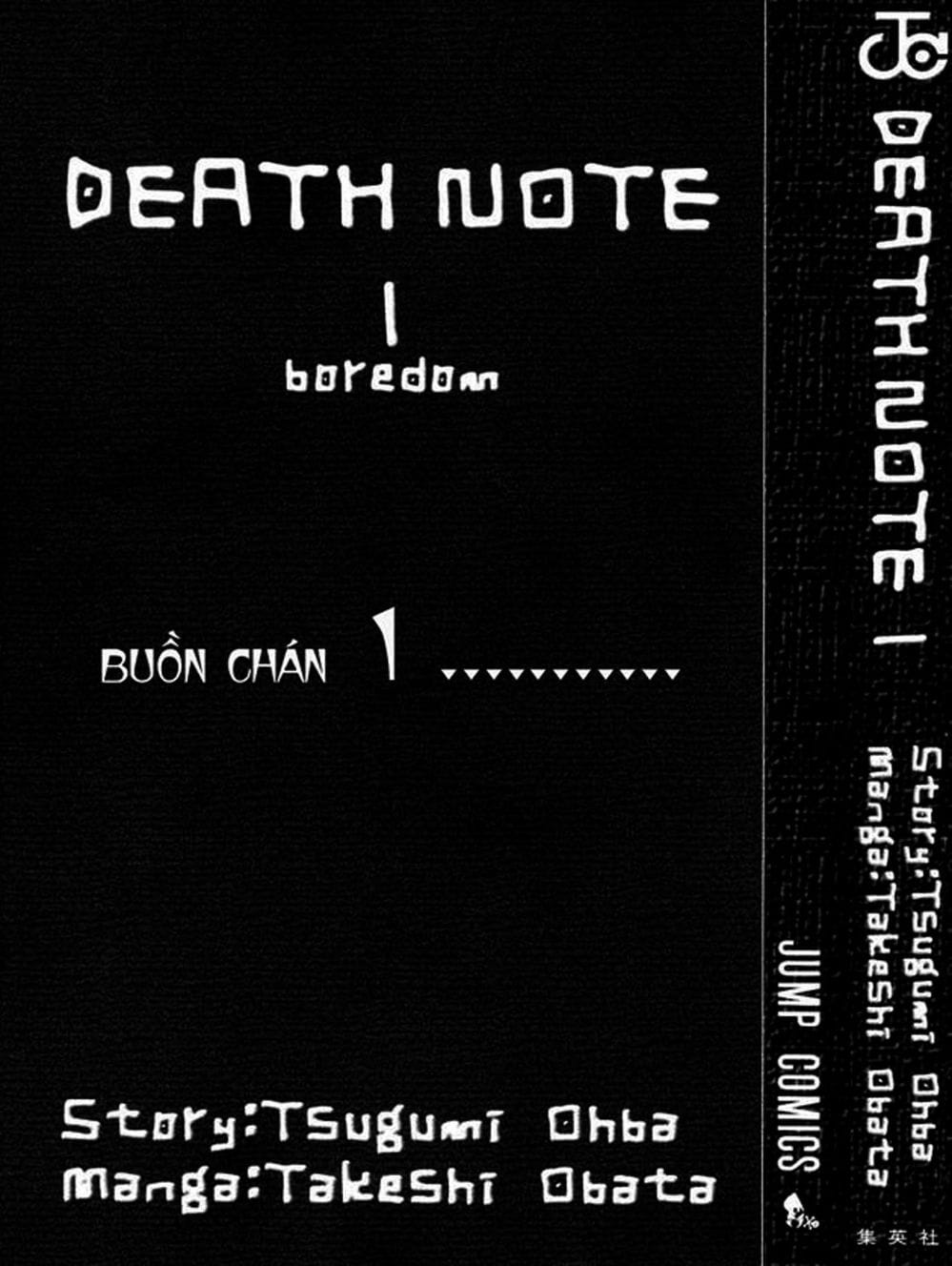 Truyện Tranh Cuốn Sổ Thiên Mệnh - Death Note trang 2
