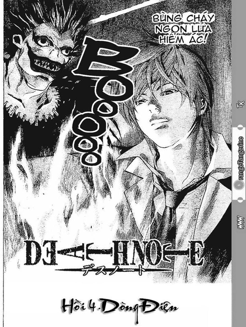 Truyện Tranh Cuốn Sổ Thiên Mệnh - Death Note trang 115