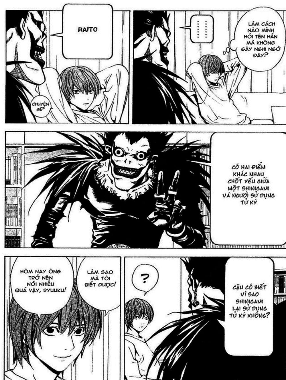 Truyện Tranh Cuốn Sổ Thiên Mệnh - Death Note trang 143