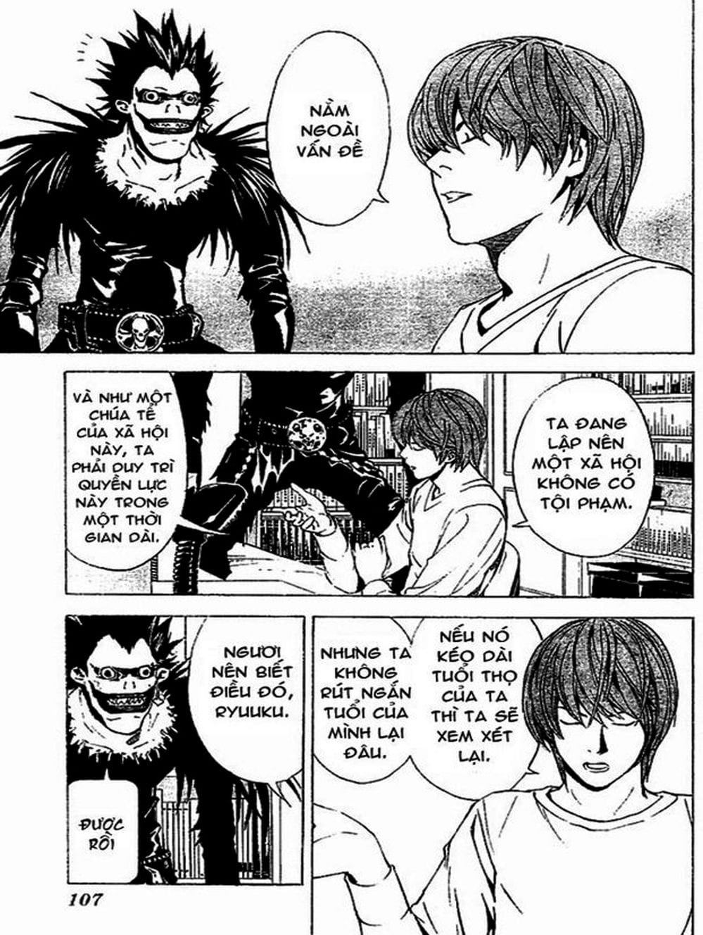 Truyện Tranh Cuốn Sổ Thiên Mệnh - Death Note trang 155