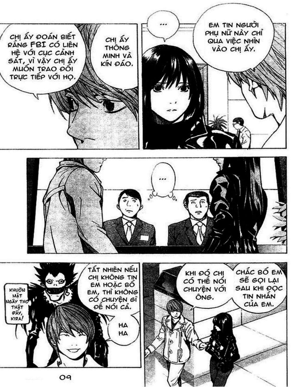 Truyện Tranh Cuốn Sổ Thiên Mệnh - Death Note trang 284