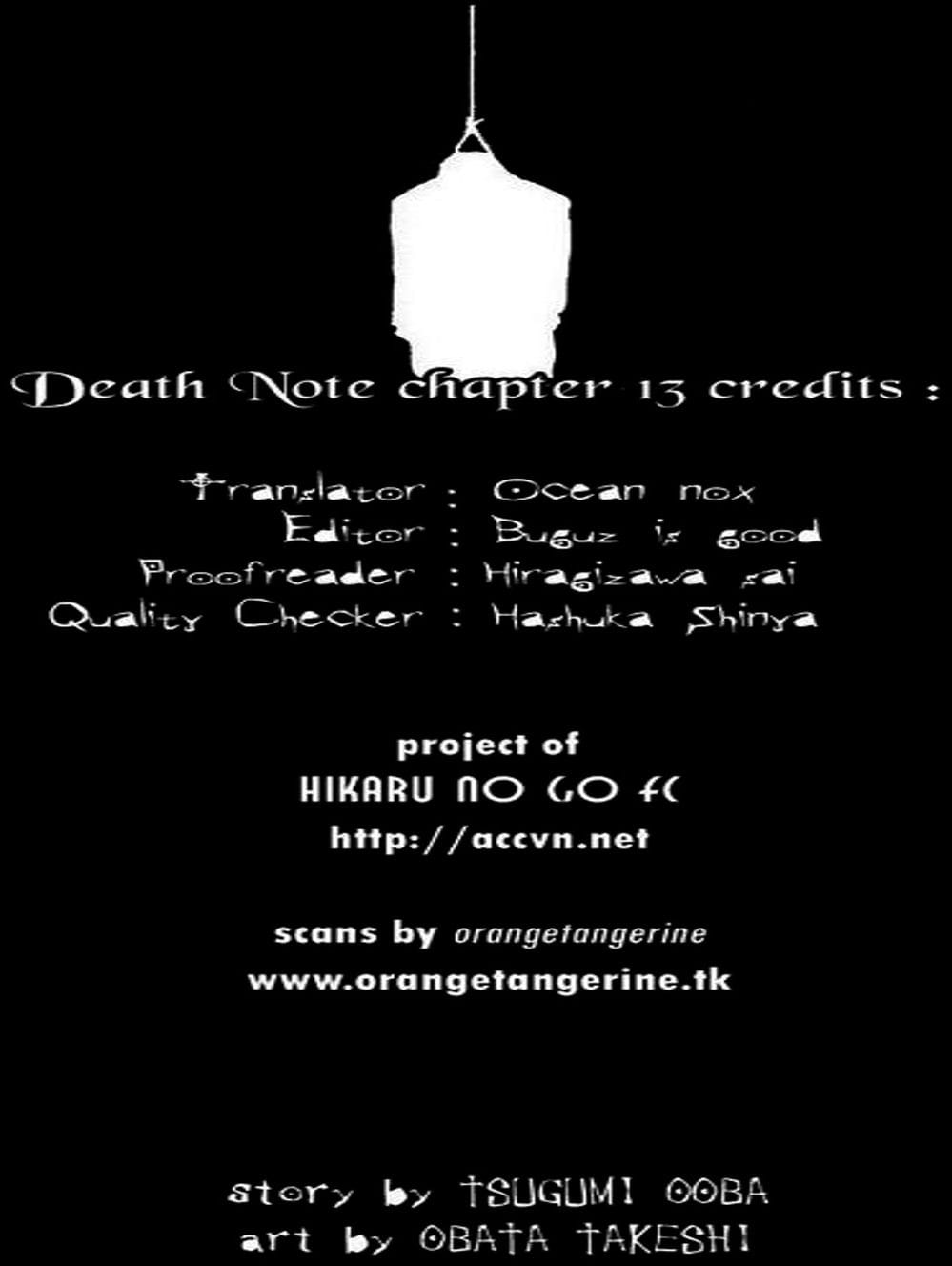 Truyện Tranh Cuốn Sổ Thiên Mệnh - Death Note trang 316