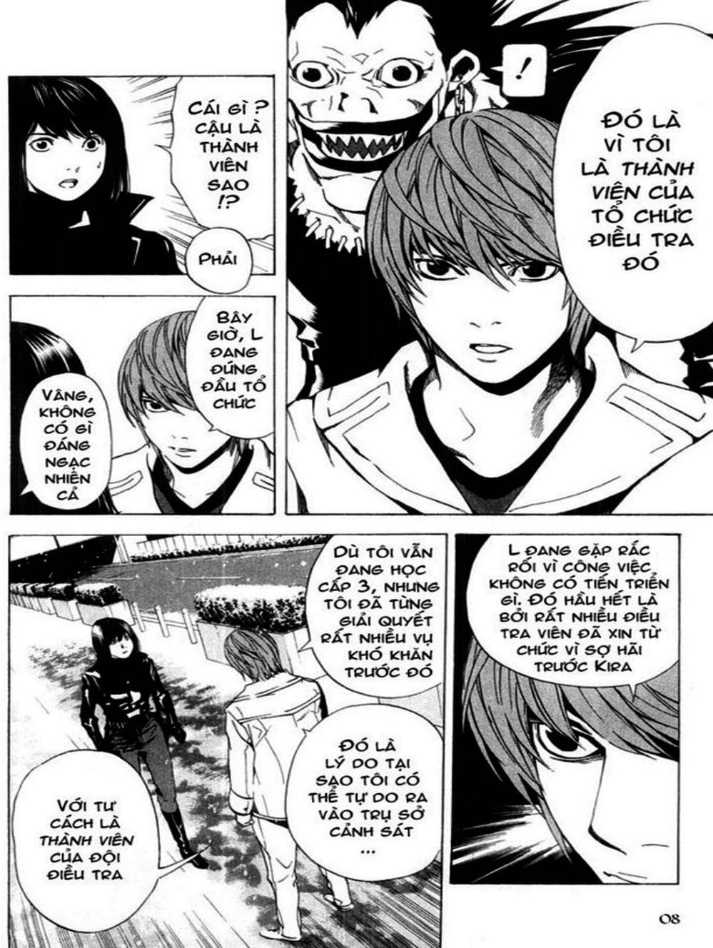 Truyện Tranh Cuốn Sổ Thiên Mệnh - Death Note trang 325