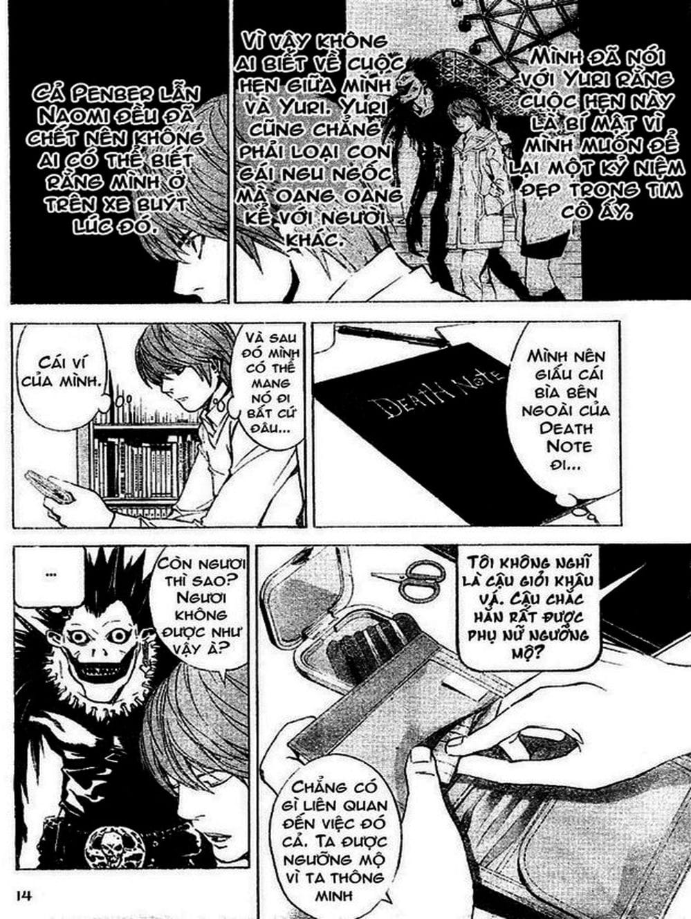 Truyện Tranh Cuốn Sổ Thiên Mệnh - Death Note trang 352