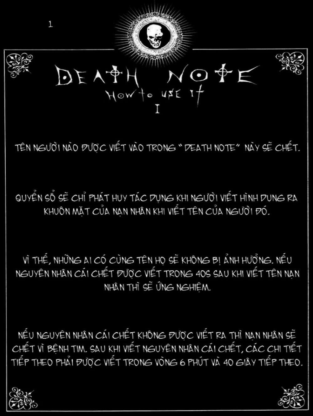 Truyện Tranh Cuốn Sổ Thiên Mệnh - Death Note trang 2427