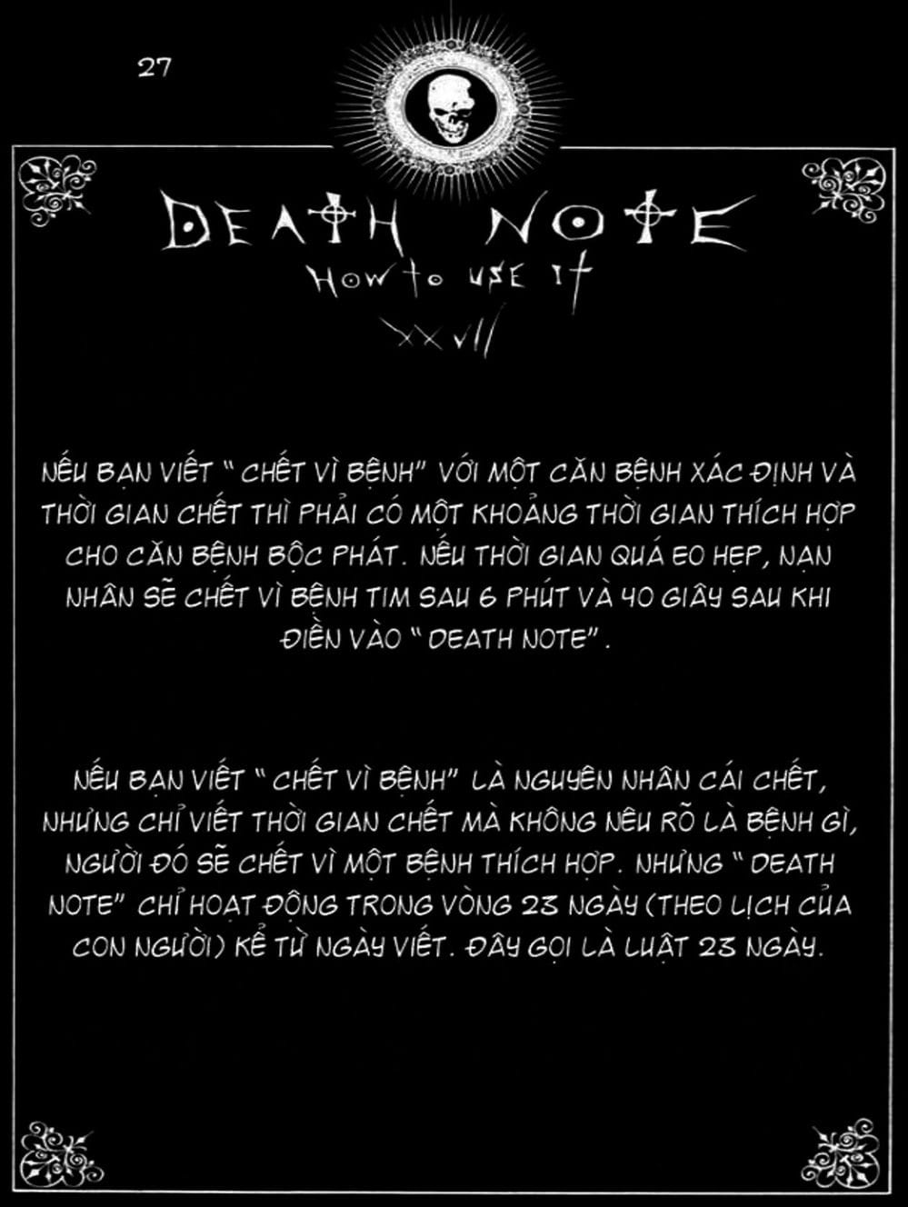 Truyện Tranh Cuốn Sổ Thiên Mệnh - Death Note trang 2453