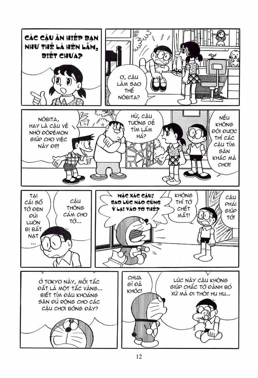 Truyện Tranh Doraemon: Bí Mật Hành Tinh Màu Tím trang 12
