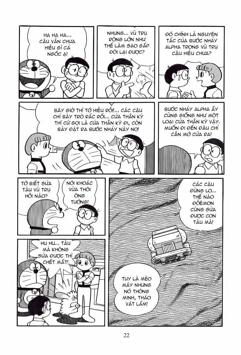 Truyện Tranh Doraemon: Bí Mật Hành Tinh Màu Tím trang 22