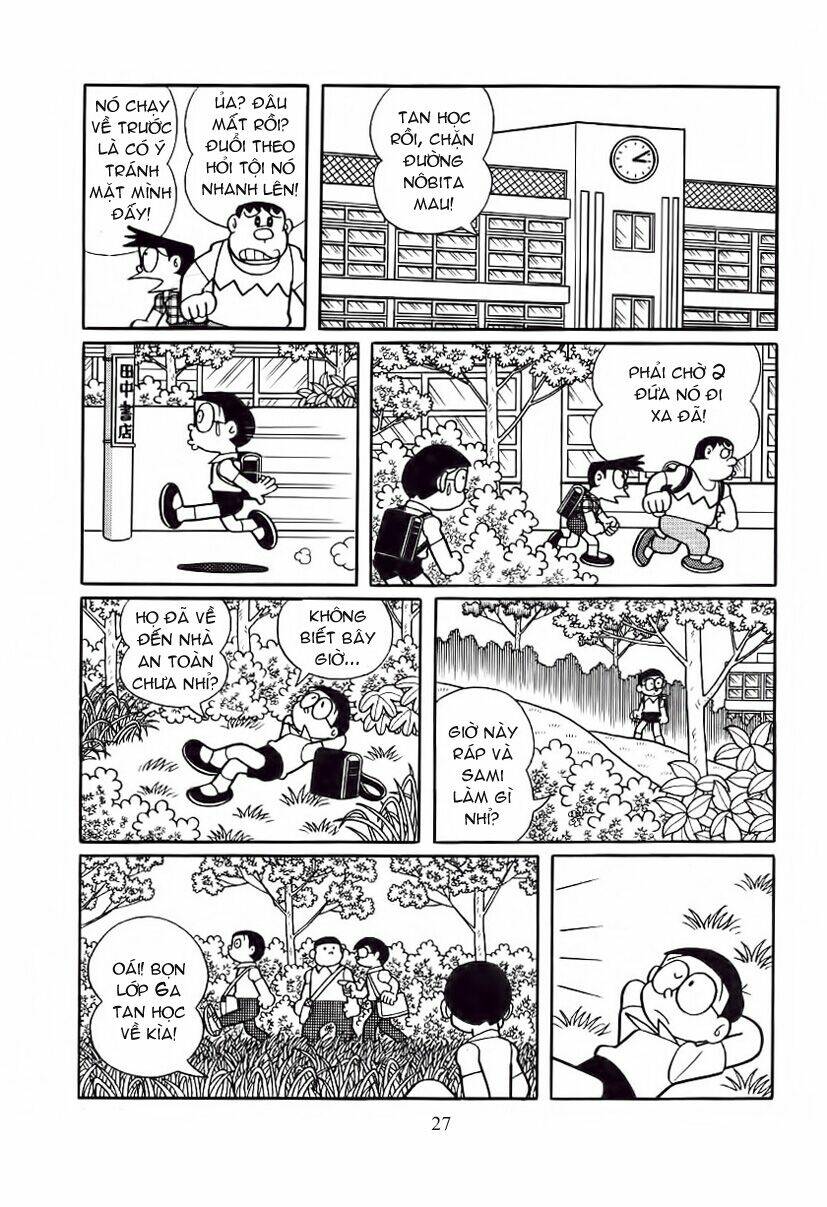 Truyện Tranh Doraemon: Bí Mật Hành Tinh Màu Tím trang 27
