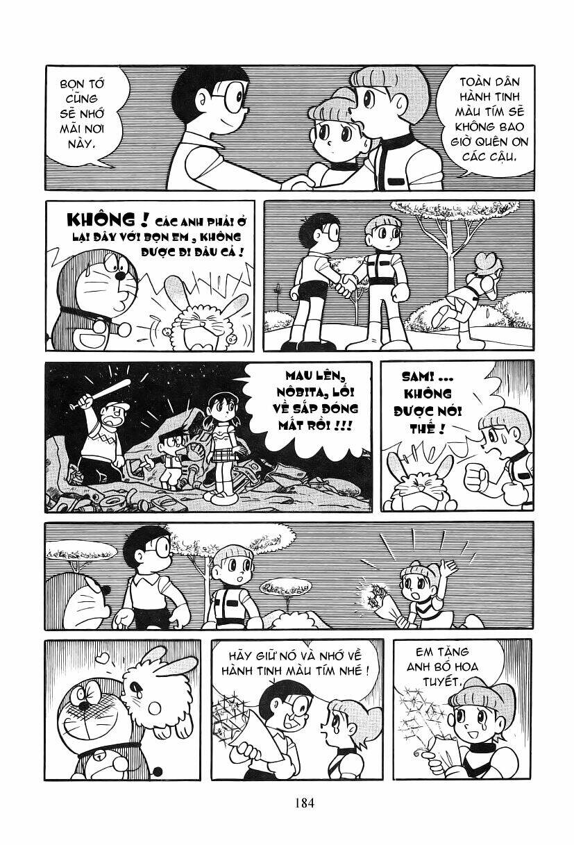 Truyện Tranh Doraemon: Bí Mật Hành Tinh Màu Tím trang 189